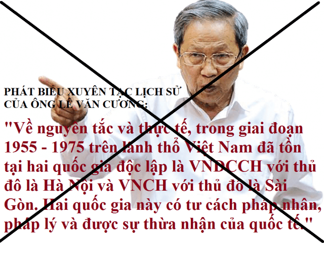 Từ nay bất kỳ kẻ nào nói ngụy Sài Gòn là 1 quốc gia thì đó chính là kẻ phản động, muốn dâng biển đảo cho Trung Quốc!