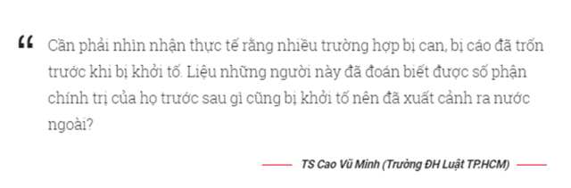 Từ vụ bà Hồ Thị Kim Thoa bỏ trốn: Vì sao không ngăn chặn người sai phạm sớm hơn?