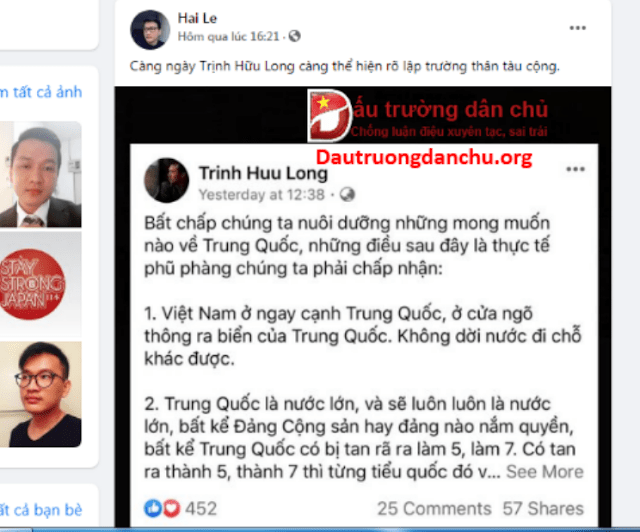 Từ vụ Trịnh Hữu Long bị 'chửi' đáng mặt các 'nhà dân chủ chửi'