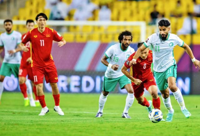 Tuyển Việt Nam đã thi đấu kiên cường trước tuyển Saudi Arabia tại vòng loại thứ 3 World Cup 2022