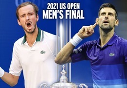 US Open 2021: Medvedev lần đầu giành Grand Slam, ngăn Djokovic tạo cột mốc lịch sử