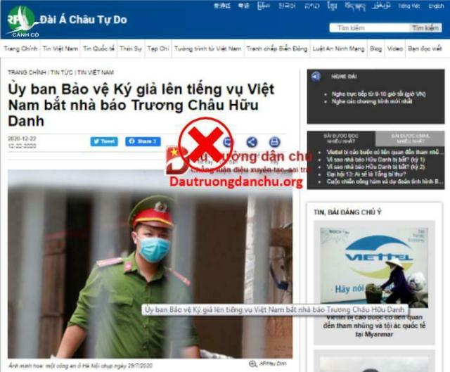 Ủy ban Bảo vệ Nhà báo và những “con rối” đứt dây