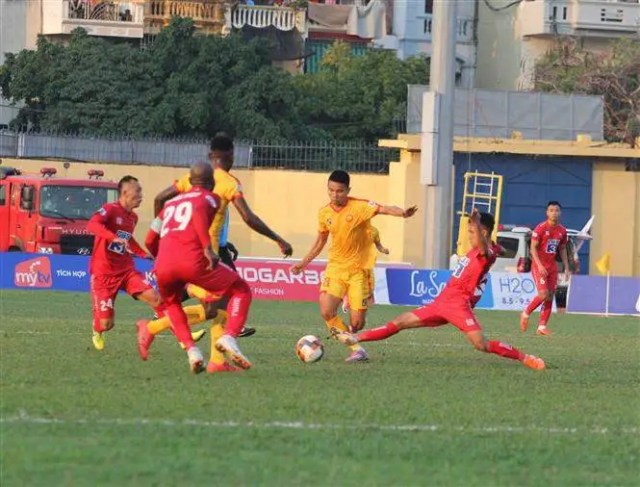 V.League 2020: Quyết liệt ở trận cầu derby Bắc Trung Bộ