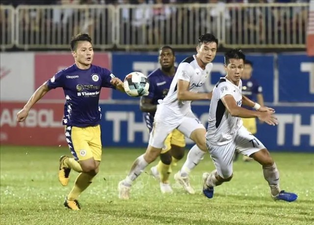 V.League 2020: Trên sân nhà, HAGL thất thủ 0-4 trước Hà Nội FC 