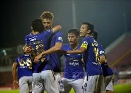 Chủ nhà Than Quảng Ninh thắng Thành phố Hồ Chí Minh với tỷ số 2-0