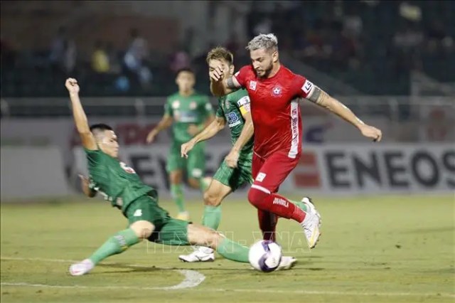 V.League 2021: Sài Gòn FC hòa Hải Phòng 0 - 0