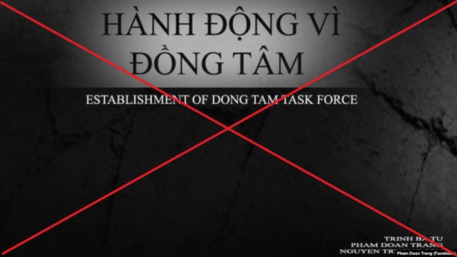 Vạch mặt số rận chủ trong nhóm “Hành động vì Đồng Tâm”