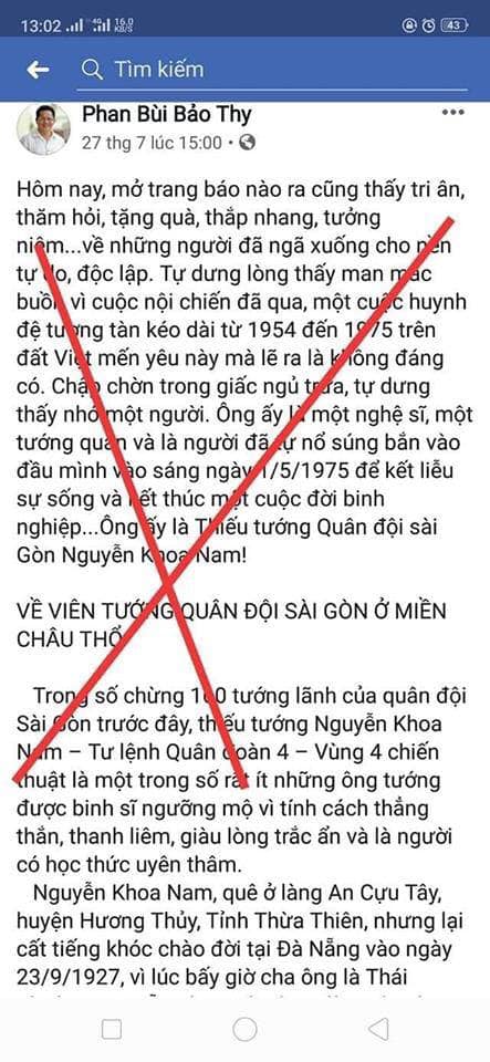 Vạch Mặt Tên Nhà Báo Phan Bùi Bảo Thi