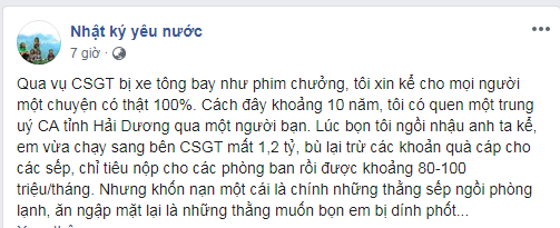 Vạch trần bản chất trang “nhật ký yêu nước”