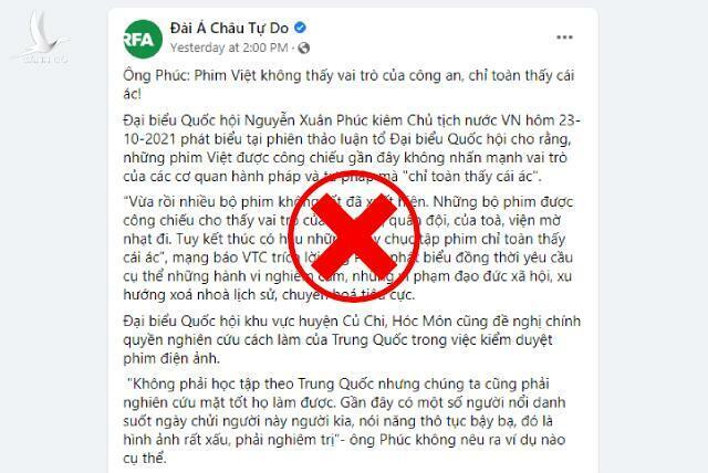 Vạch trần luận điệu xuyên tạc phát ngôn của Chủ tịch nước về vấn đề điện ảnh