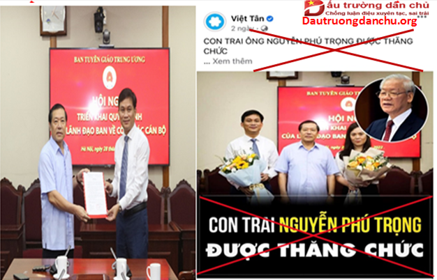 Vạch trần thủ đoạn của Việt Tân nói xấu cán bộ, lãnh đạo Đảng và Nhà nước
