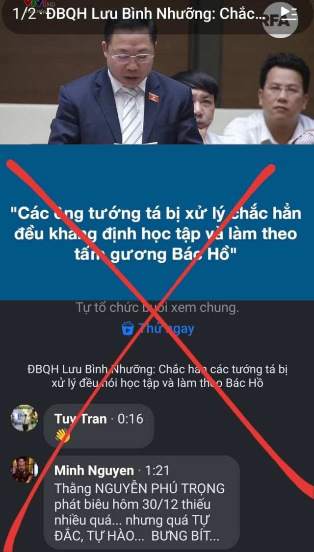 Vài lời với ông Lưu Bình Nhưỡng