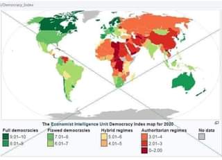 Về bản báo cáo về tình hình nhân quyền năm 2020 của Economist Intelligence Unit (EIU)