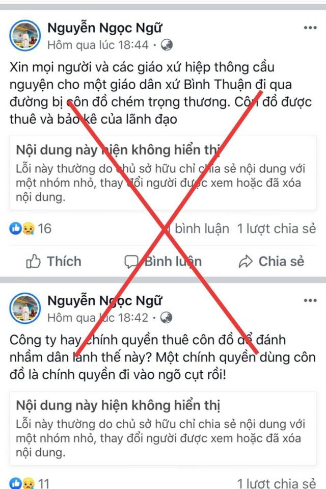 Về Linh mục Nguyễn Ngọc Ngữ, quản xứ Bình Thuận