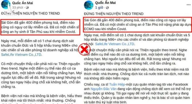 Về thông tin “một chiến sỹ công an quận Tân Phú hy sinh sau khi mắc Covid-19”