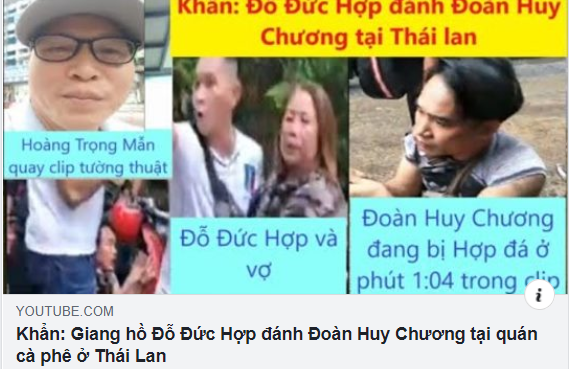 Vì Đoàn Huy Chương, "giới dân chủ" loạn đả cào cào