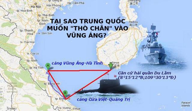 Vị trí địa chính trị đặc biệt của Vũng Áng không cho phép bất cẩn “mời” Trung Quốc vào