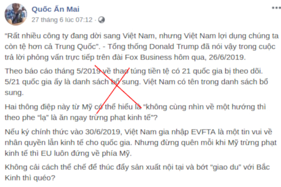 “Việt Nam lạm dụng thương mại Mỹ” hay thực chất chỉ là là nạn nhân