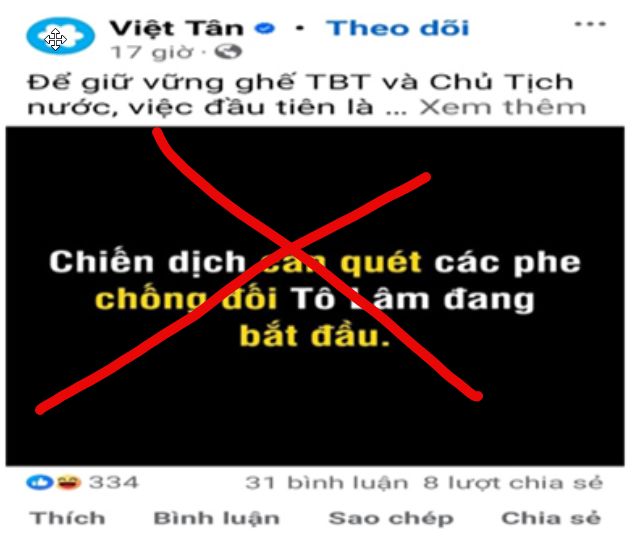 Việt tân đừng hòng bẻ cong sự thật !