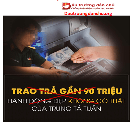 Việt tân không thể xuyên tạc, bôi xấu thì hình ảnh anh “Bộ đội Cụ Hồ”