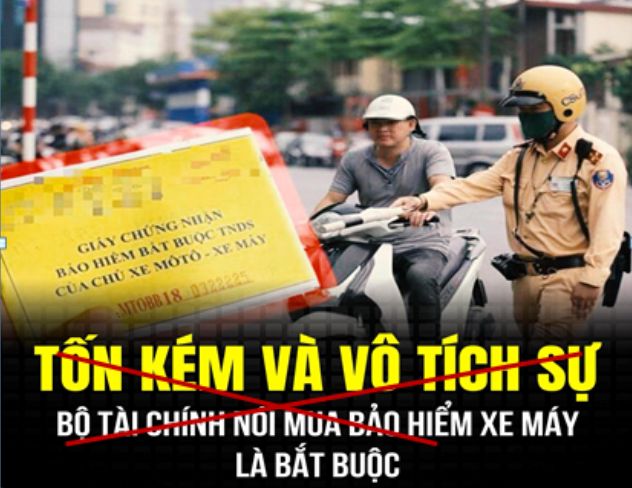 Việt tân lại lợi dụng chính sách bảo hiểm xe máy để xuyên tạc, chống phá