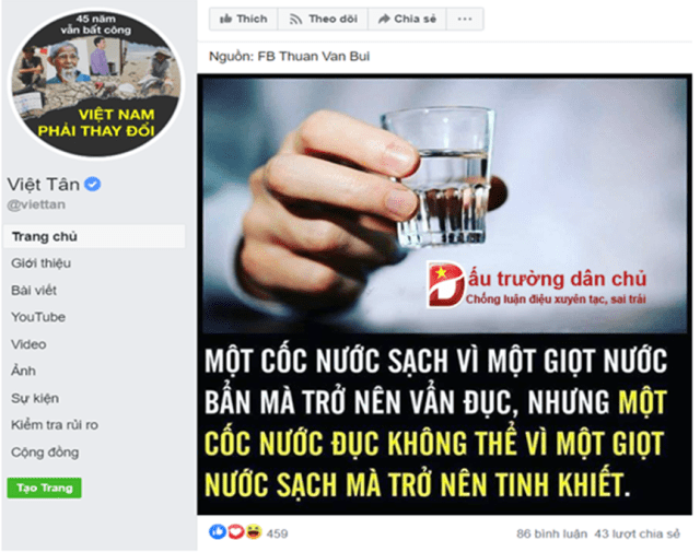 Việt tân lại tung chiêu chống phá Đại hội XIII của Đảng