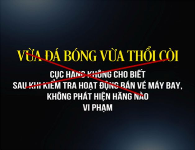 Việt Tận tiếp tục xuyên tạc về việc tăng giá vé máy bay