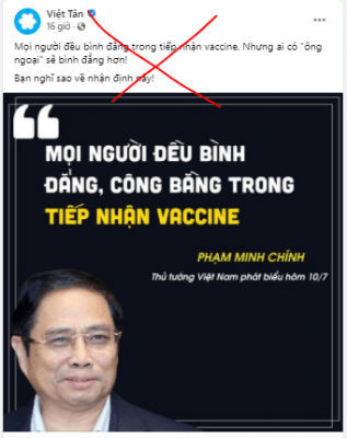 Việt tân và chiêu trò bịa đặt cán bộ & thân nhân đua nhau tiêm vắc xin Mỹ tài trợ!