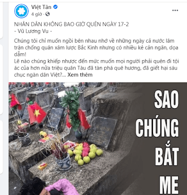 Việt Tân vẫn “mặt dày” như xưa