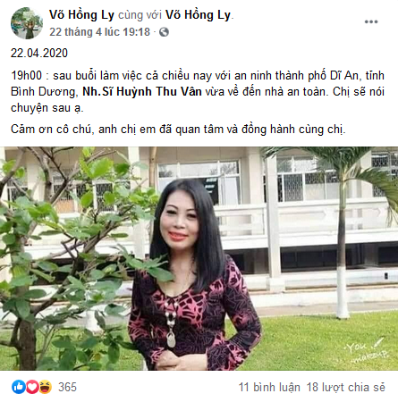 Võ Hồng Ly, nhân viên Lãnh sự quán Pháp  là thành viên Việt Tân?