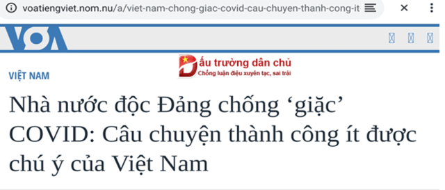 VOA sao chỉ nhìn Việt Nam mà không nhìn ngay chính nước sở tại-Mỹ?