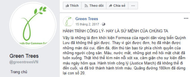 VTV mắng oan Green Trees?