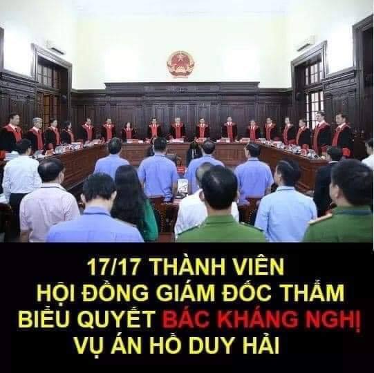 Vụ án Hồ Duy Hải: Hãy tin vào công lý