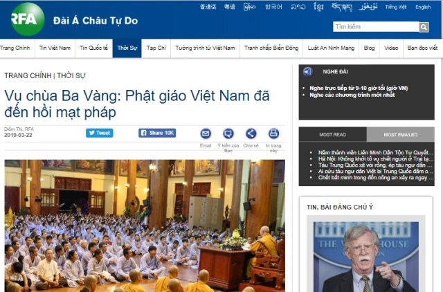 Vụ Chùa Ba Vàng: Cần Tỉnh Táo, Không Để Kẻ Xấu Lợi Dụng, “Dắt Mũi”