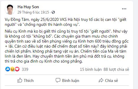 Vụ Đồng Tâm: Kẻ chủ mưu khủng bố đã phải trả giá