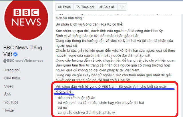 Chuyện thủ phạm, nạn nhân và chuyện đưa thi hài, tro cốt về nước