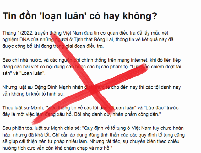 Vụ Tịnh thất bồng lai: Sao phải 