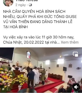 Vụ việc giáo xứ Vụ Bản lại bị lợi dụng...