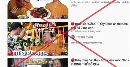 Vụ việc “sư chùa ăn thịt chó” và sự nhiễu loạn thông tin trên không gian mạng hiện nay