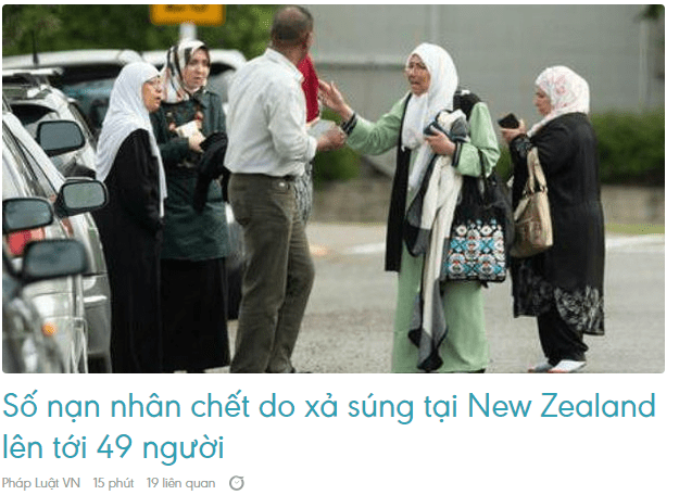 Vụ Xả Súng Làm 49 Người Chết Ở New Zealand Và Những Câu Hỏi