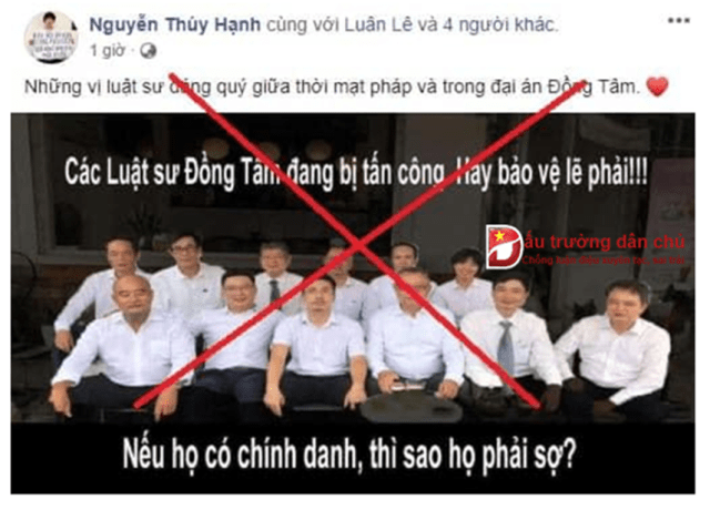 Xét xử vụ án Đồng Tâm: Luật sư đi bào chữa hay đi ‘diễn hài’ trên mạng xã hội