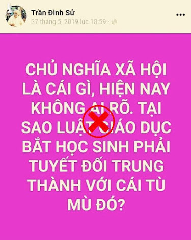 Xin hỏi BT Bộ GDDT Phùng Xuân Nhạ: vì sao ông lựa chọn toàn những kẻ phản động để biên soạn và thẩm địch sách???