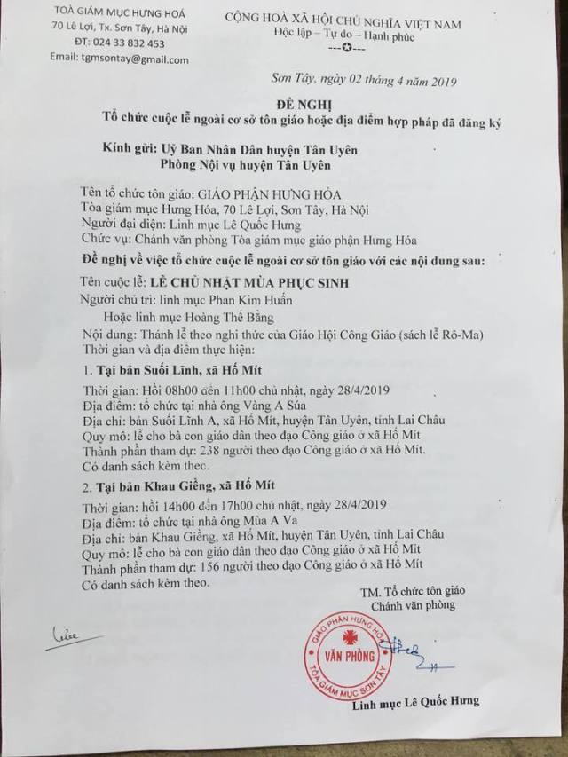 Xung quanh phát biểu "Tự do tôn giáo là quyền chứ không phải là ân huệ xin - cho"