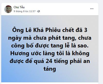 Xuyên tạc về lễ tang của cố TBT Lê Khả Phiêu: Lắm kẻ giật thột khi biết điều này!