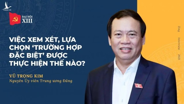 ‘Trường hợp đặc biệt trong Bộ Chính trị chỉ nên 1-2 người’